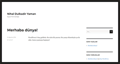 Desktop Screenshot of nihaldulkadir.com