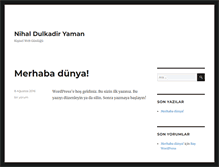 Tablet Screenshot of nihaldulkadir.com